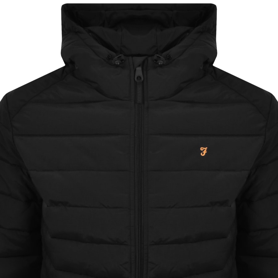 Image number 2 for Farah Kennedy Padded Jacket Black