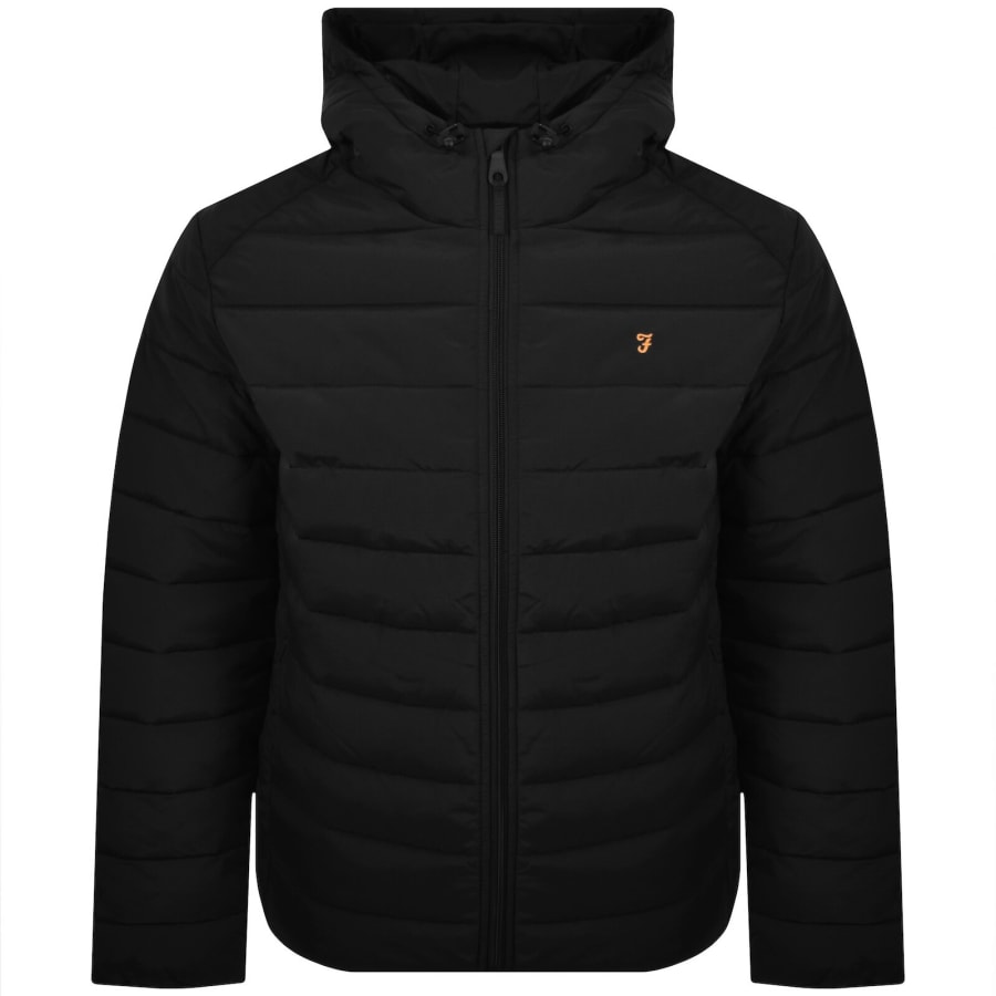 Image number 1 for Farah Kennedy Padded Jacket Black