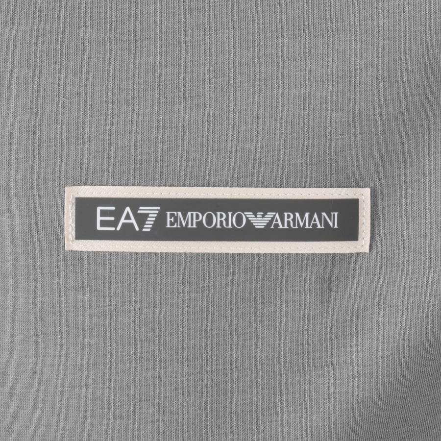Image number 3 for EA7 Emporio Armani Polo T Shirt Grey