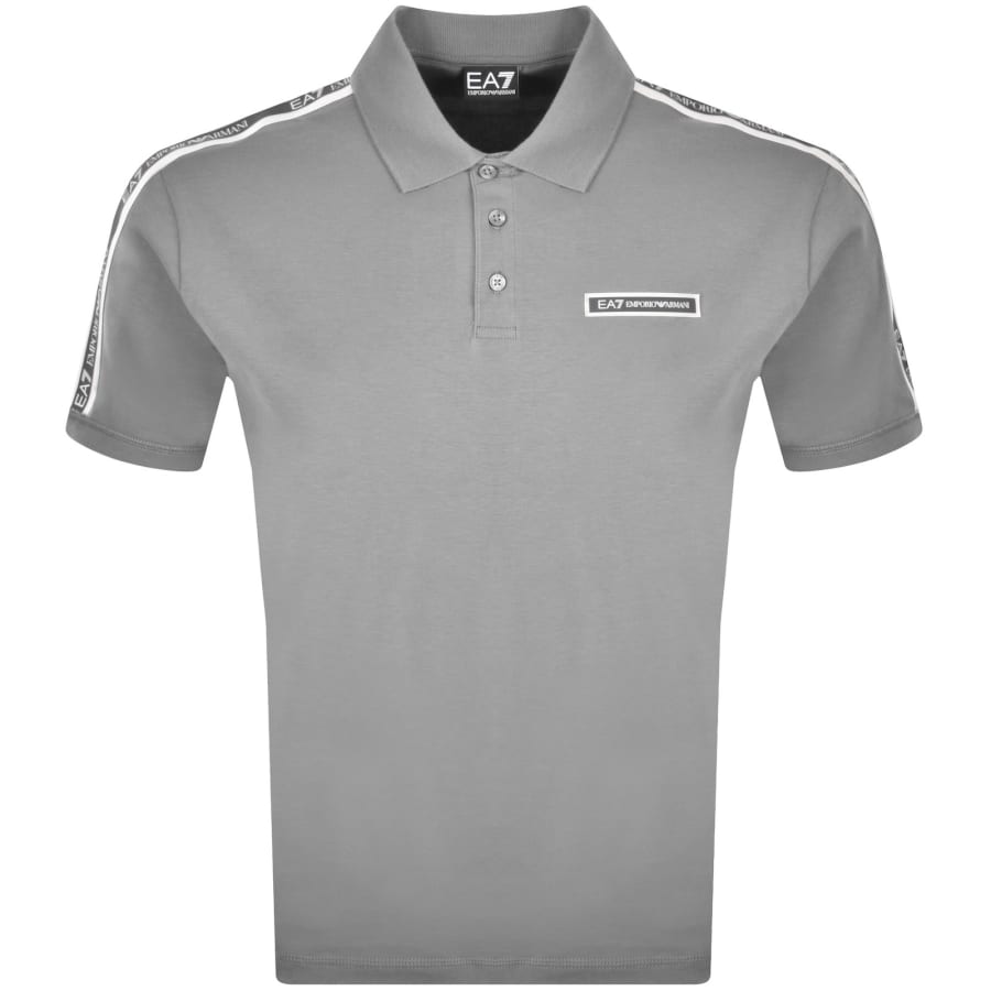 Image number 1 for EA7 Emporio Armani Polo T Shirt Grey