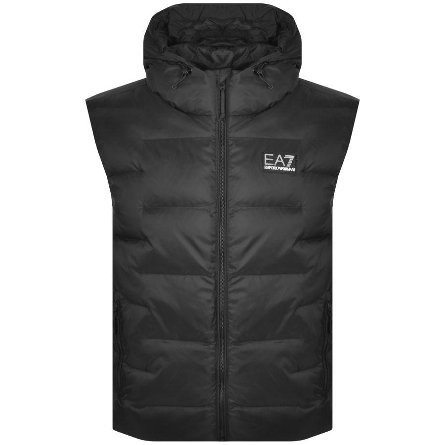 Image number 2 for EA7 Emporio Armani Logo Gilet Black