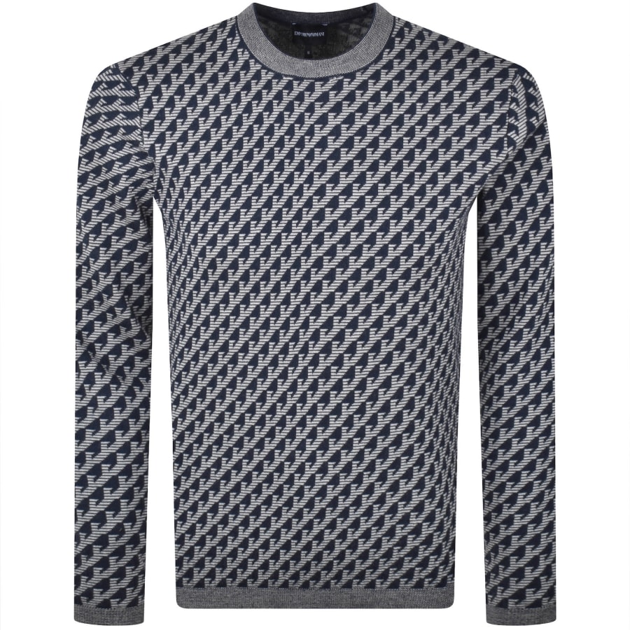 Image number 1 for Emporio Armani Logo Sweatshirt Navy