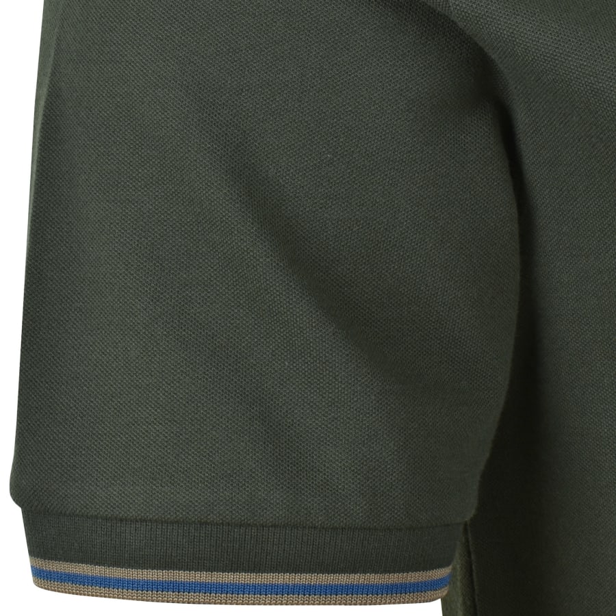 Image number 5 for Paul Smith Regular Fit Polo T Shirt Green