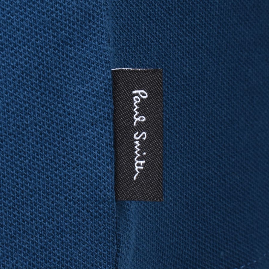 Image number 3 for Paul Smith Regular Fit Polo T Shirt Blue