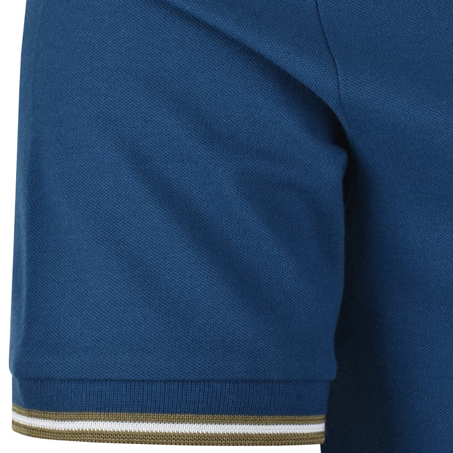 Image number 5 for Paul Smith Regular Fit Polo T Shirt Blue