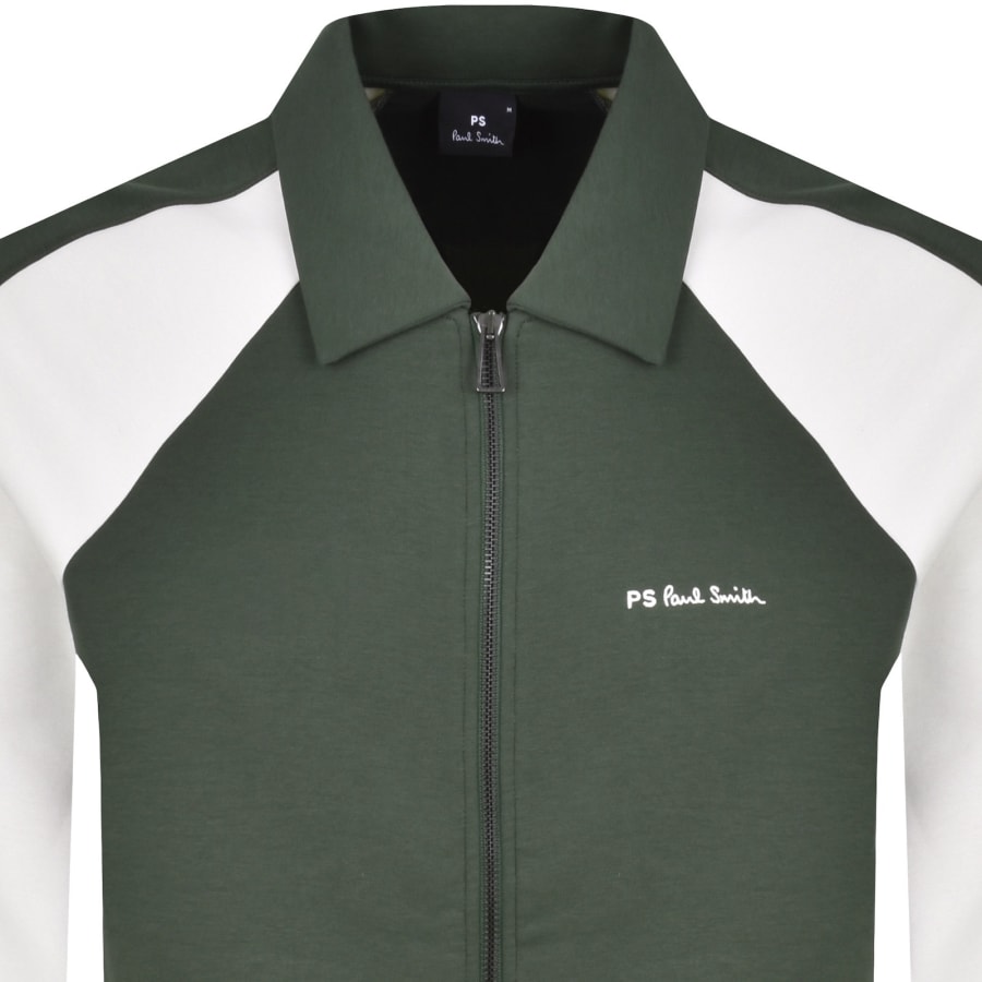 Image number 2 for Paul Smith Zip Jacket Green