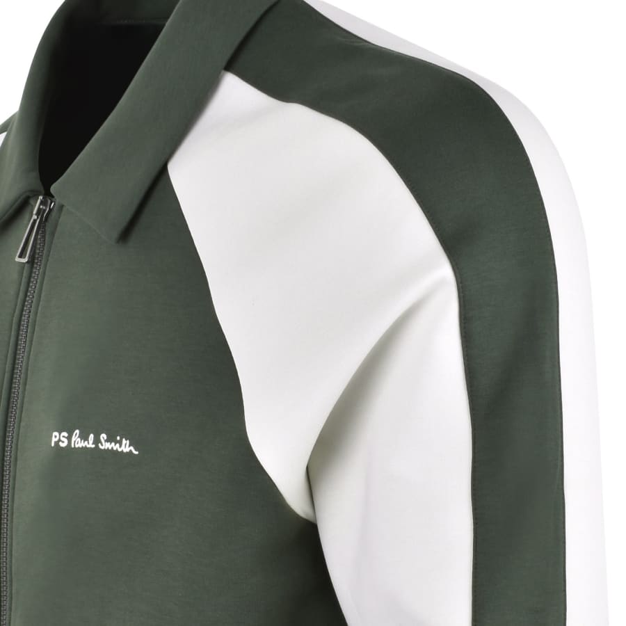 Image number 5 for Paul Smith Zip Jacket Green