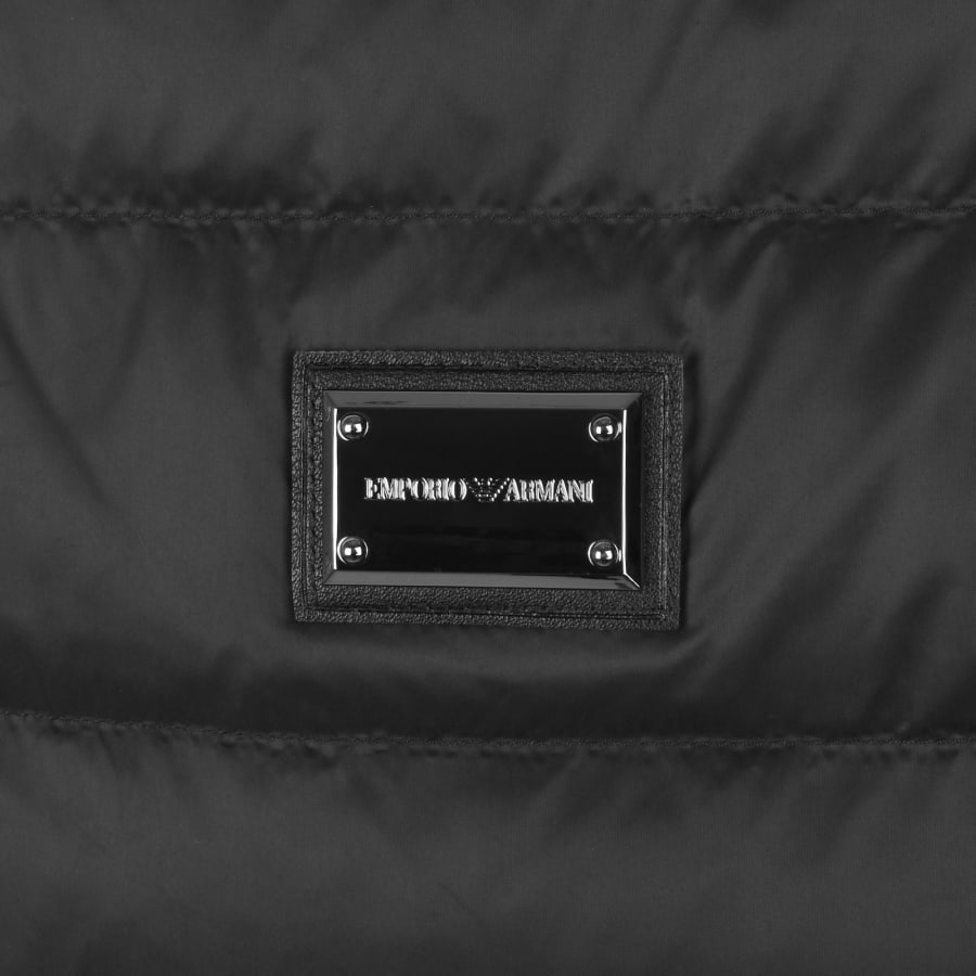 Image number 5 for Emporio Armani Reversible Jacket Black