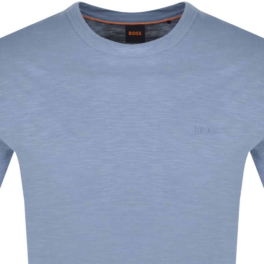Image number 2 for BOSS Tegood T Shirt Blue