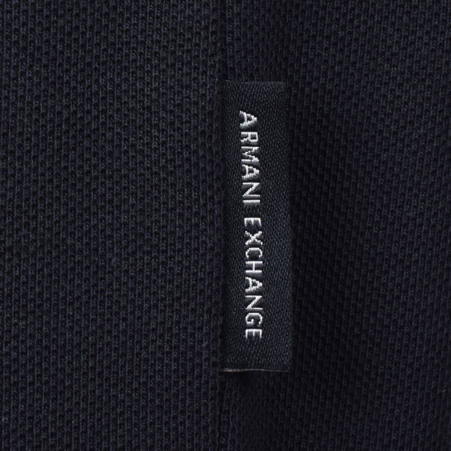 Image number 5 for Armani Exchange Polo T Shirt Navy