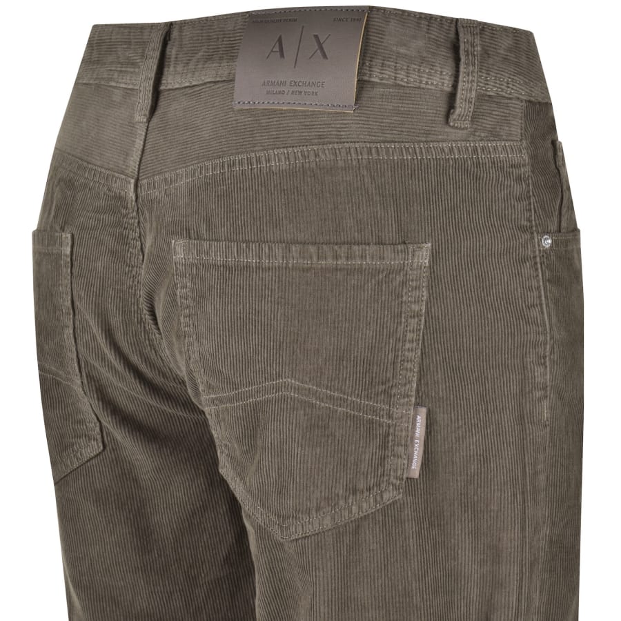 Image number 4 for Armani Exchange J16 Straight Fit Jeans Brown
