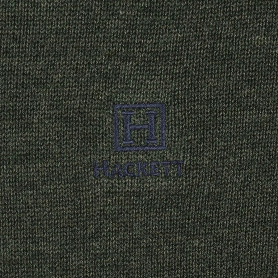Image number 3 for Hackett Heritage Logo Sweatshirt Green