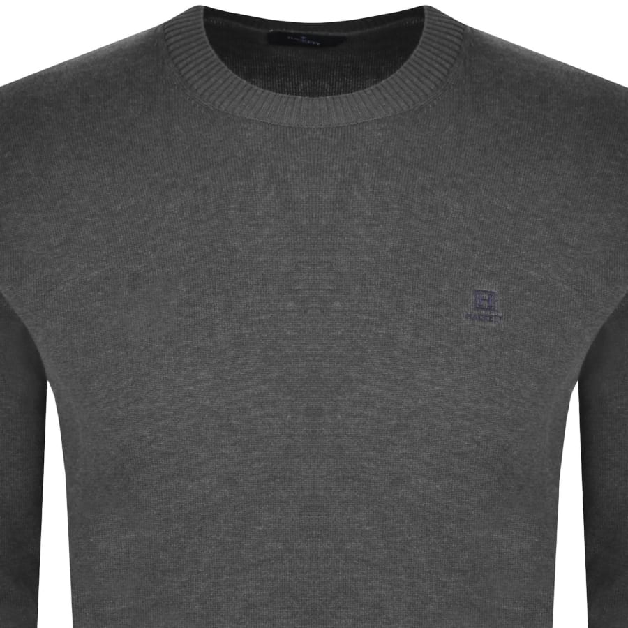 Image number 2 for Hackett Heritage Logo Sweatshirt Grey