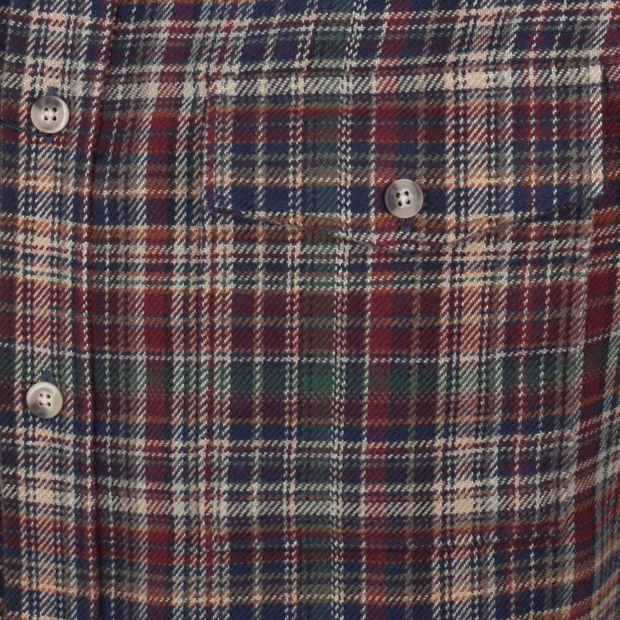 Image number 3 for Hackett Heritage Country Shirt Blue