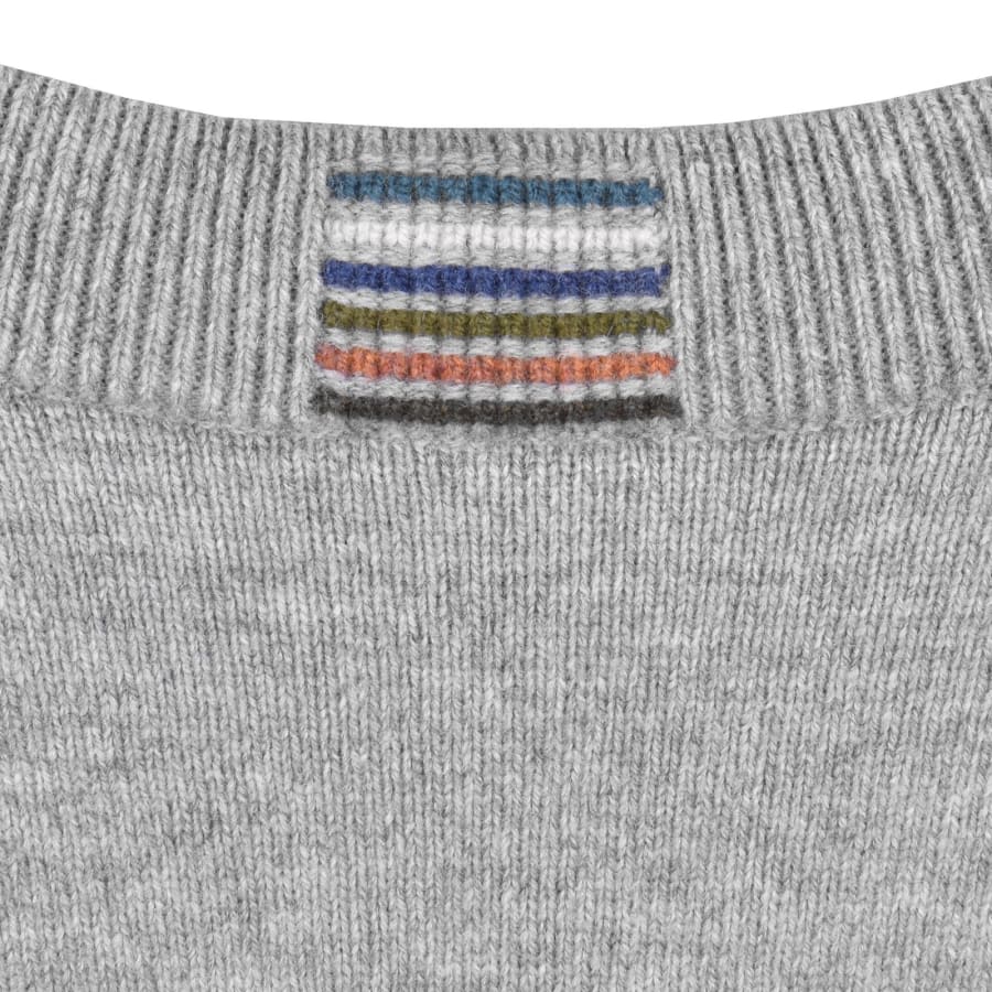 Image number 4 for Paul Smith Knit Cardigan Grey