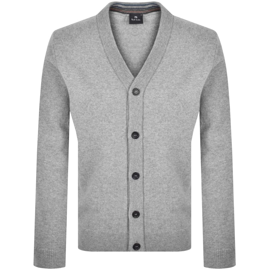 Image number 1 for Paul Smith Knit Cardigan Grey