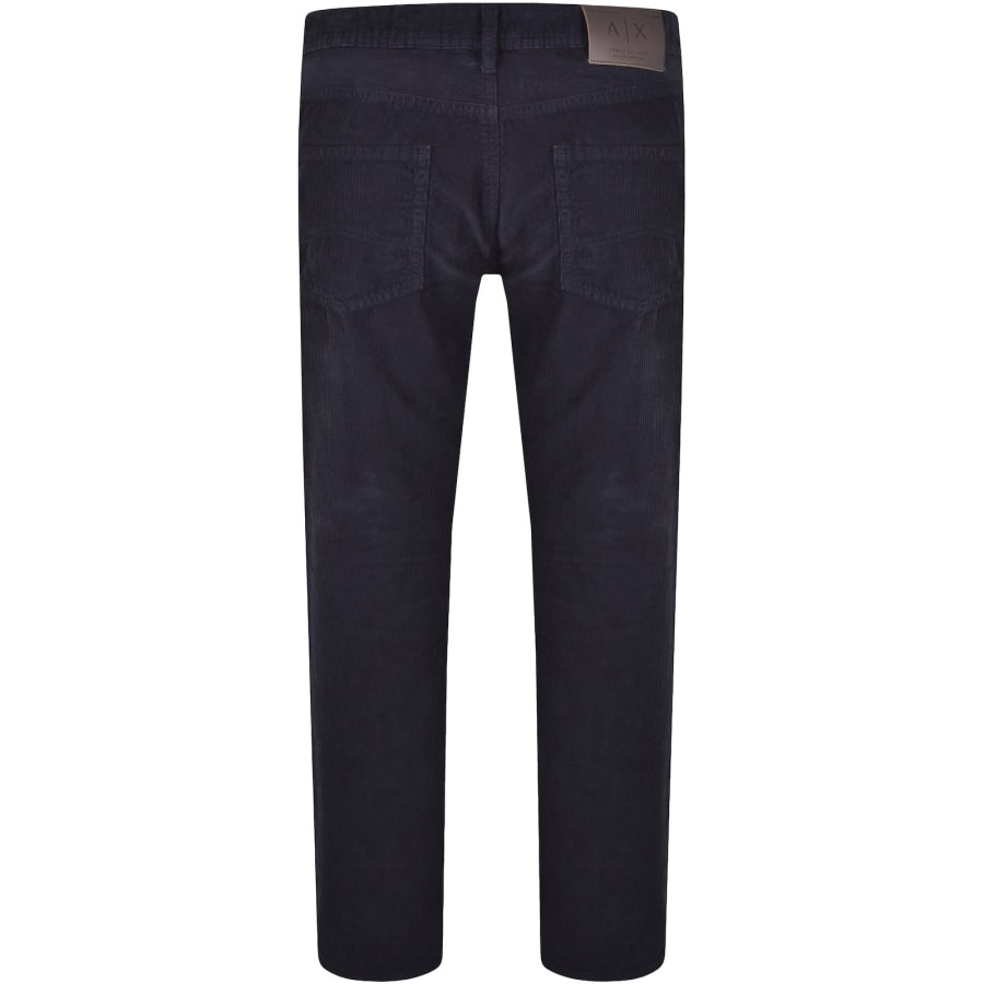 Image number 3 for Armani Exchange J16 Straight Fit Jeans Navy