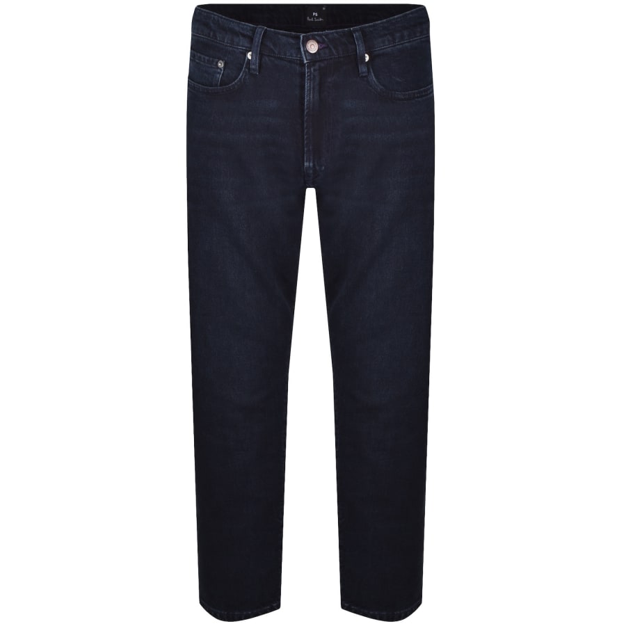 Image number 2 for Paul Smith Relaxed Tapered Jeans Blue
