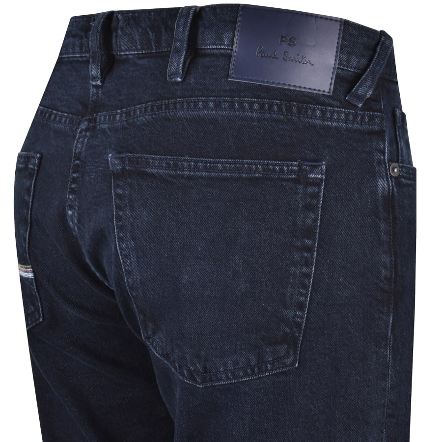 Image number 4 for Paul Smith Relaxed Tapered Jeans Blue