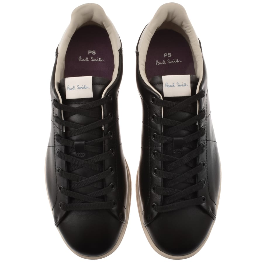 Image number 3 for Paul Smith Chip Trainers Black