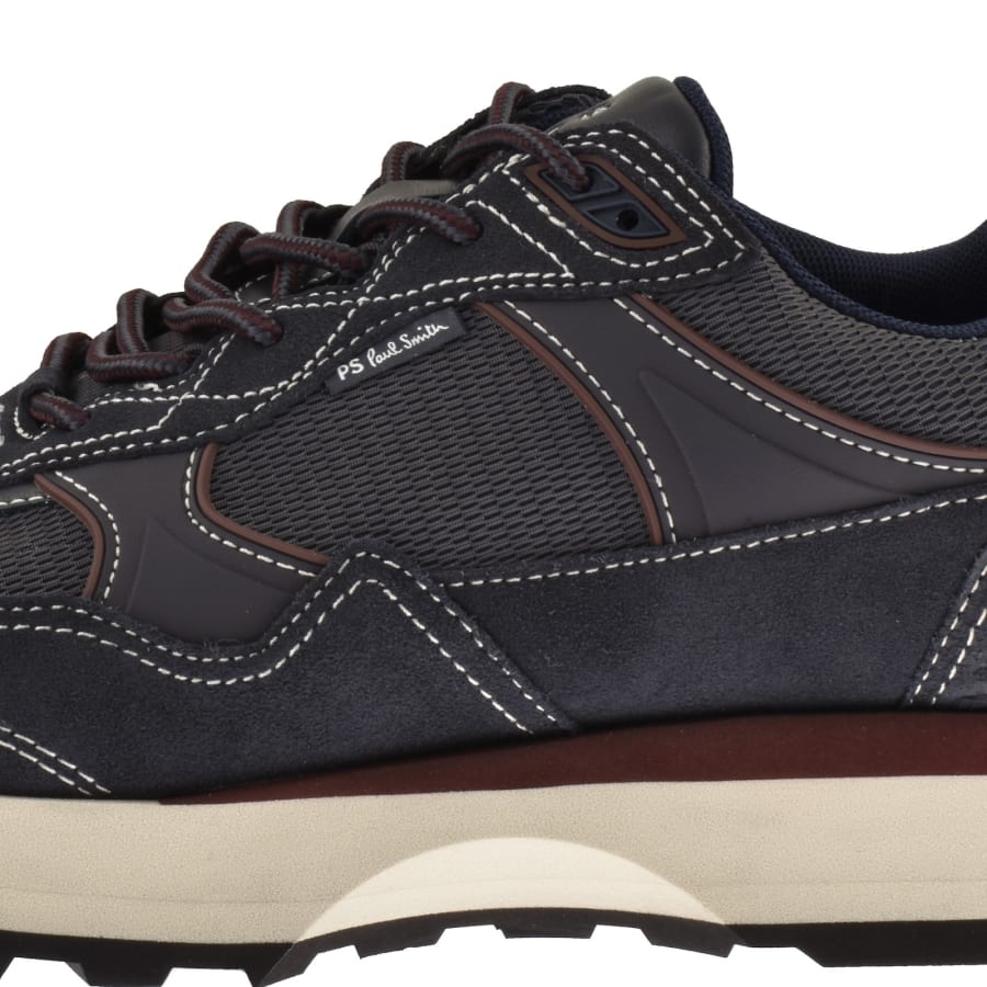 Image number 4 for Paul Smith Banks Trainers Navy