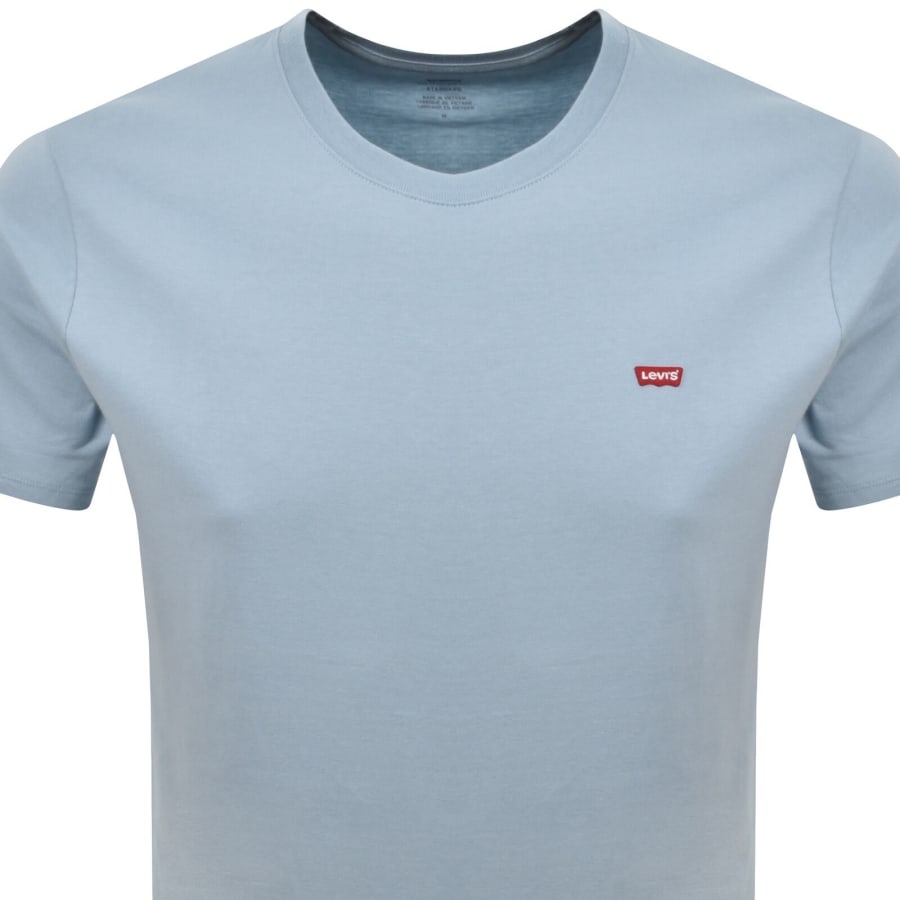 Image number 2 for Levis Stripe T Shirt Blue