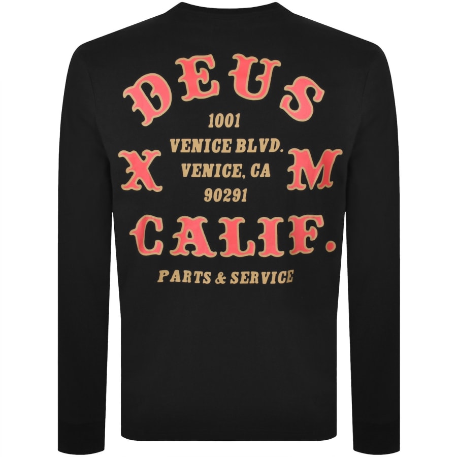 Image number 5 for Deus Ex Machina Long Sleeve T Shirt Black
