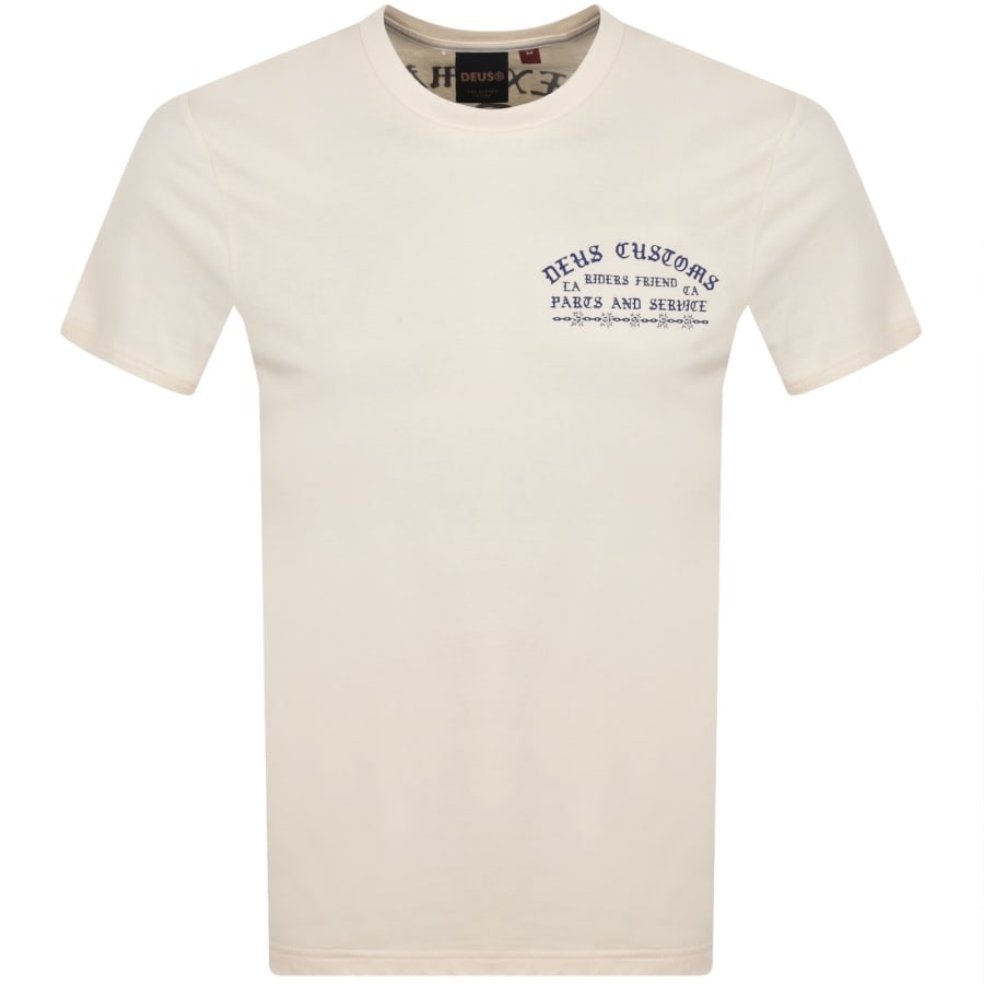 Image number 2 for Deus Ex Machina Unchained T Shirt White
