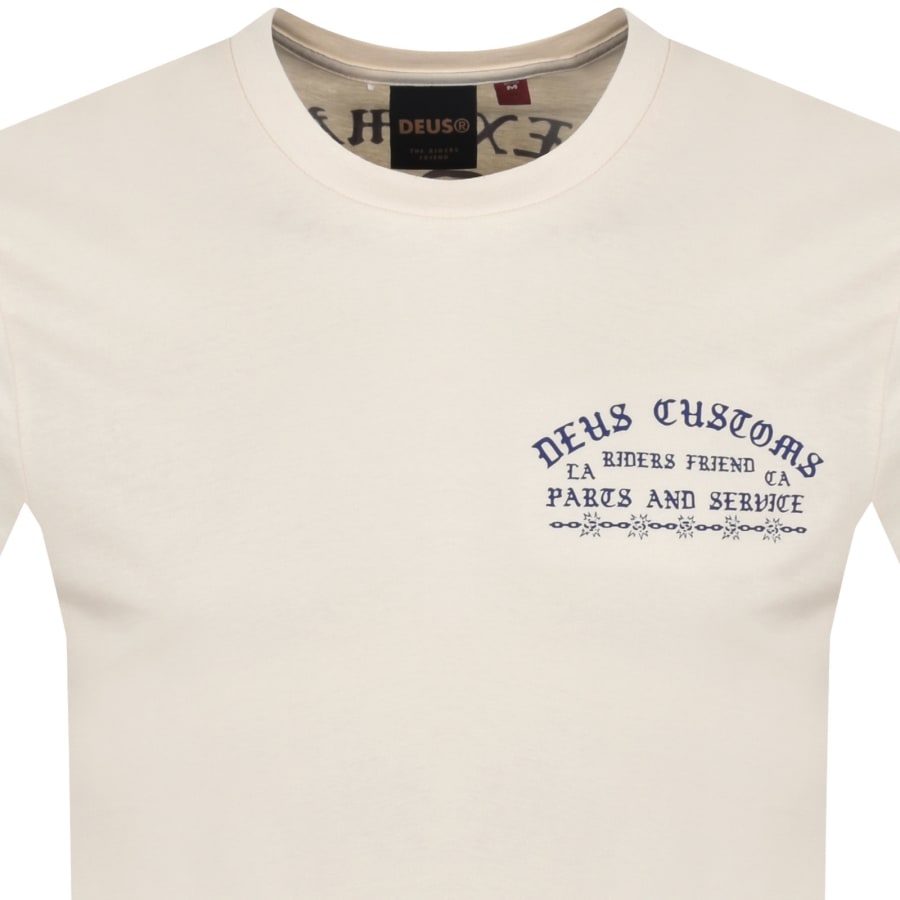 Image number 3 for Deus Ex Machina Unchained T Shirt White