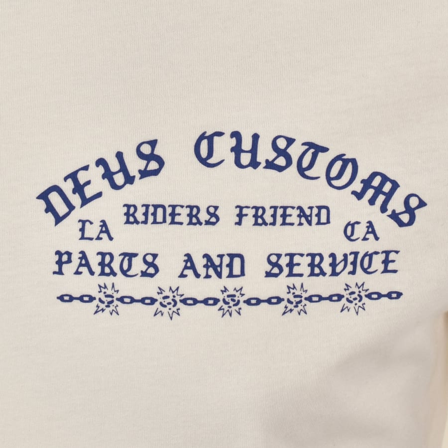 Image number 4 for Deus Ex Machina Unchained T Shirt White