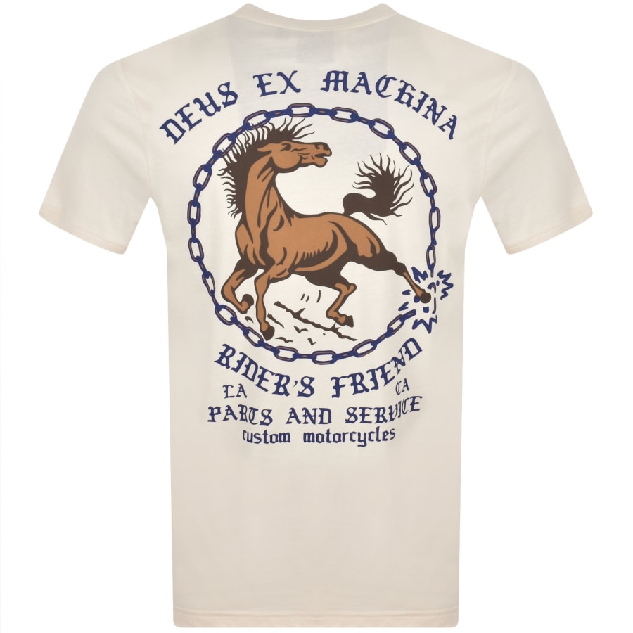 Image number 5 for Deus Ex Machina Unchained T Shirt White