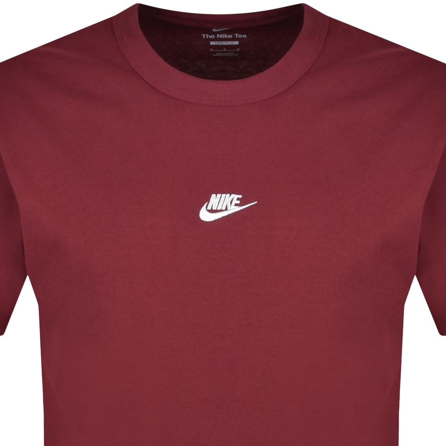 Image number 2 for Nike Sportswear Premium Essentials T Shirt Red