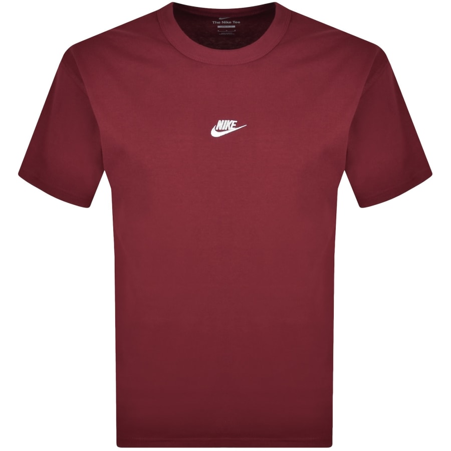 Image number 1 for Nike Sportswear Premium Essentials T Shirt Red