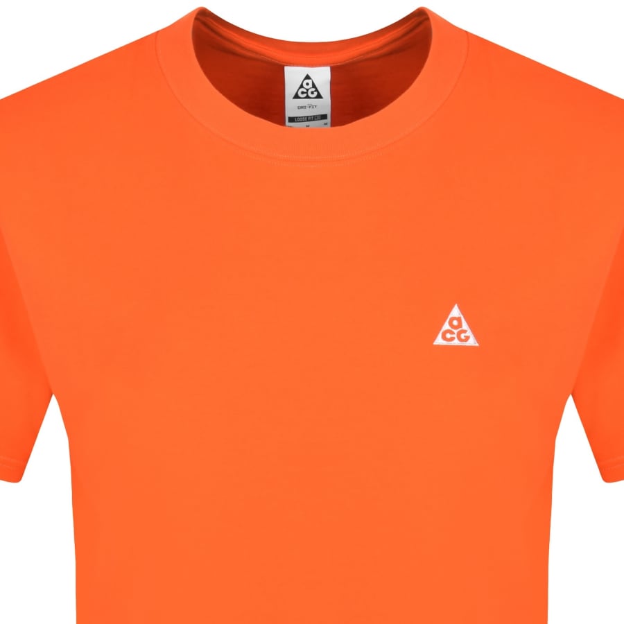 Image number 2 for Nike ACG NRG LBR T Shirt Orange
