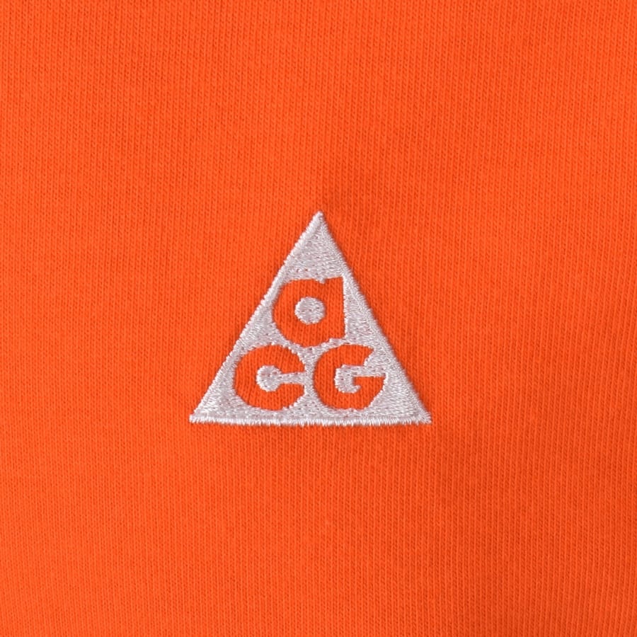 Image number 3 for Nike ACG NRG LBR T Shirt Orange