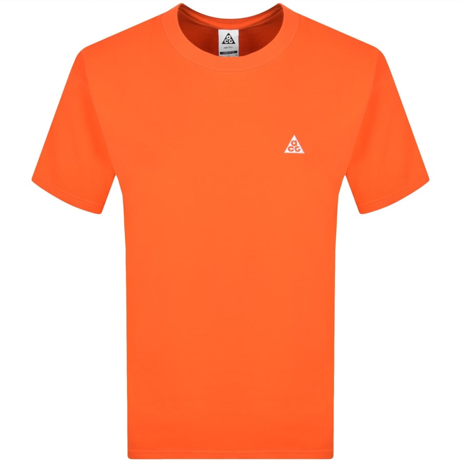 Image number 1 for Nike ACG NRG LBR T Shirt Orange