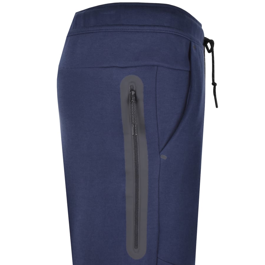 Image number 4 for Nike Slim Fit Tech Fleece Joggers Navy