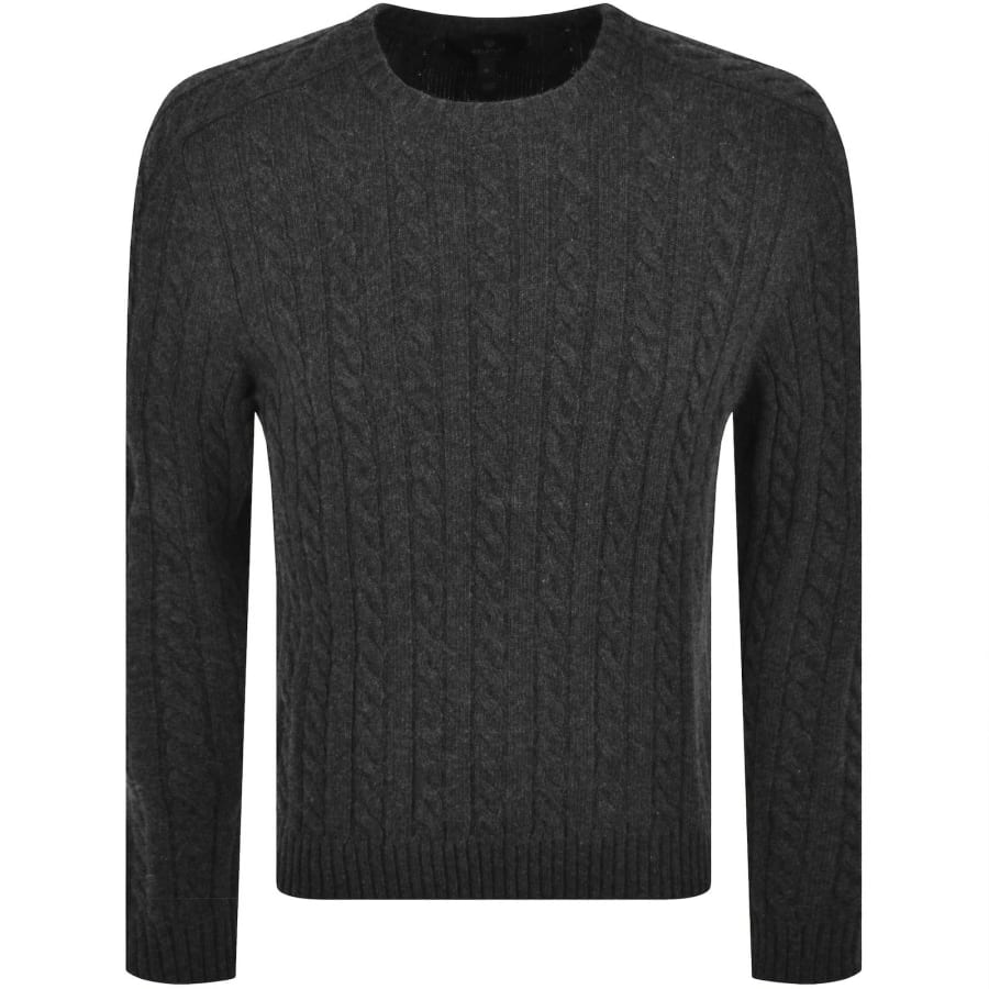 Image number 2 for Belstaff Westport Crewneck Jumper Grey