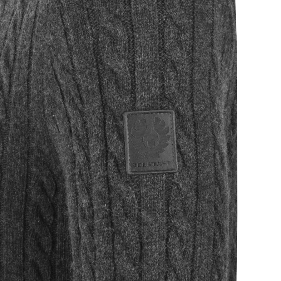 Image number 4 for Belstaff Westport Crewneck Jumper Grey