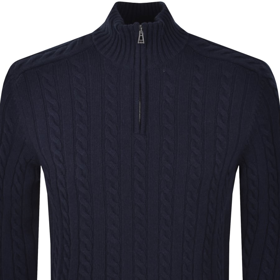 Image number 3 for Belstaff Westport Jumper Navy