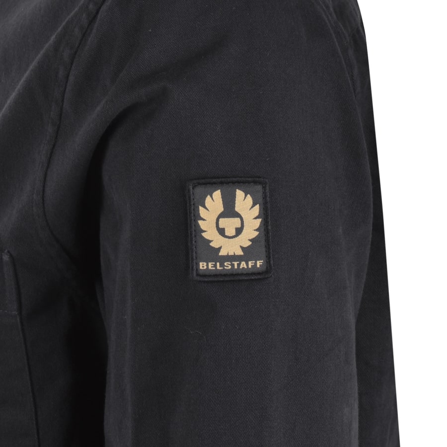 Image number 4 for Belstaff Outpost Long Sleeved Shirt Black