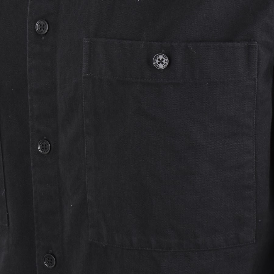 Image number 5 for Belstaff Outpost Long Sleeved Shirt Black