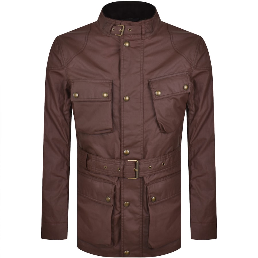 Image number 2 for Belstaff Trialmaster Jacket Red