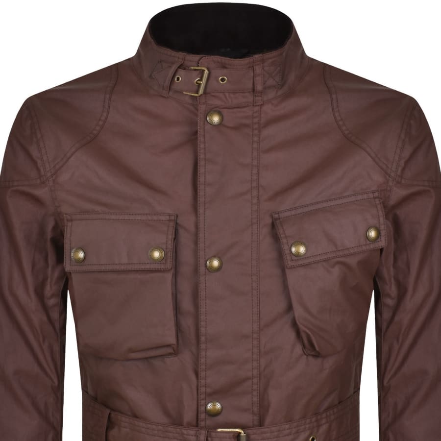 Image number 3 for Belstaff Trialmaster Jacket Red