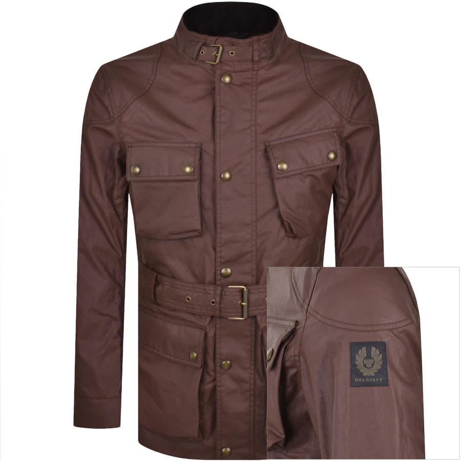 Image number 1 for Belstaff Trialmaster Jacket Red