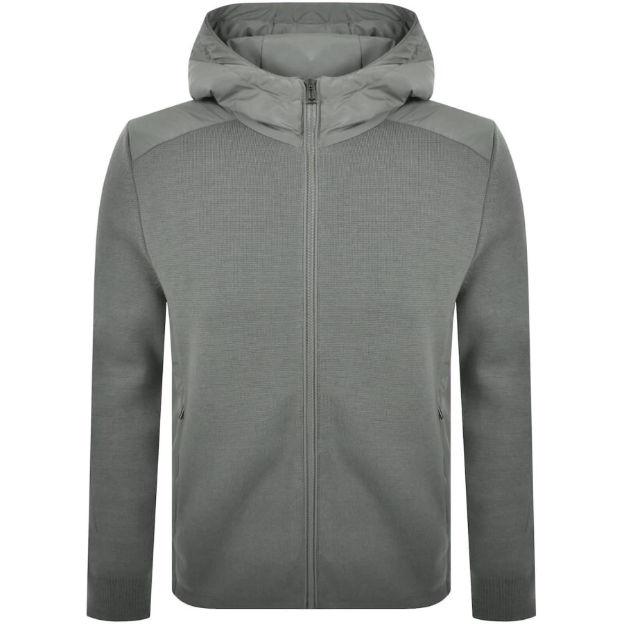 Image number 2 for Belstaff Console Mix Media Jacket Grey