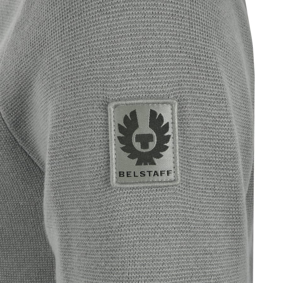Image number 4 for Belstaff Console Mix Media Jacket Grey