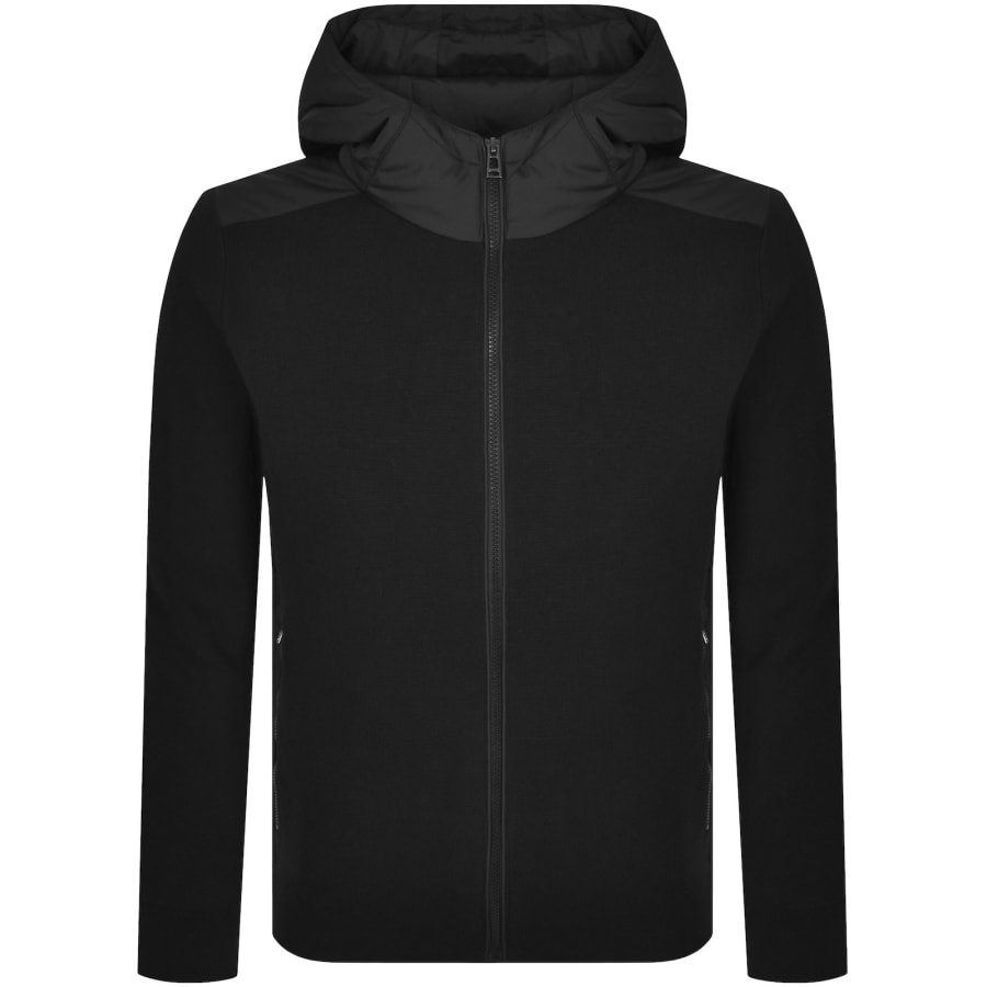 Image number 2 for Belstaff Console Mix Media Jacket Black