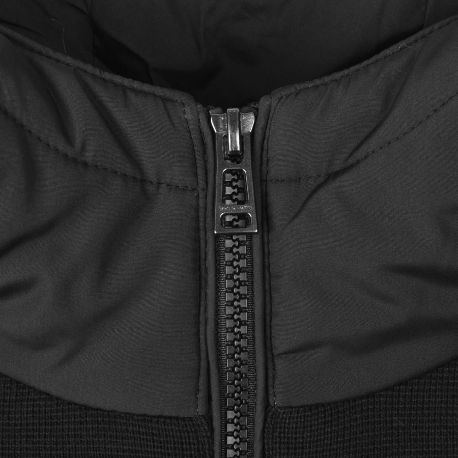 Image number 5 for Belstaff Console Mix Media Jacket Black