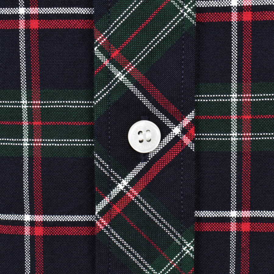 Image number 4 for Fred Perry Tartan Shirt Green